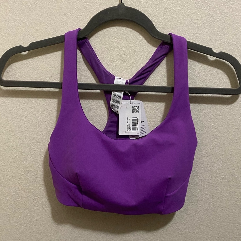 NWT lululemon wunder train bra C/D size 4